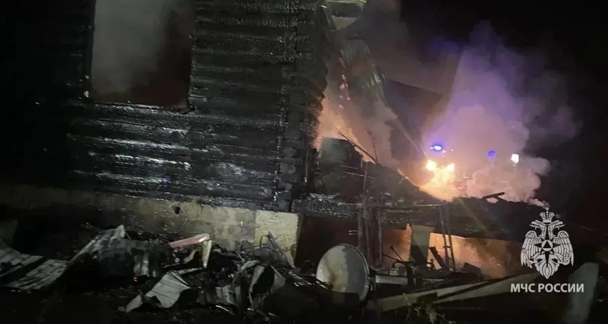 В Старокулеве пожарный извещатель разбудил семью с шестью детьми и помог всем спастись